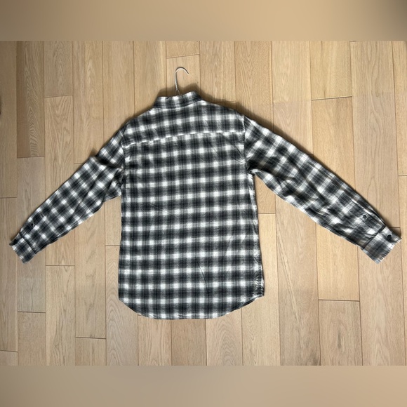 Club Monaco Button Down Plaid Shirt (Medium Slim) - Picture 2 of 3